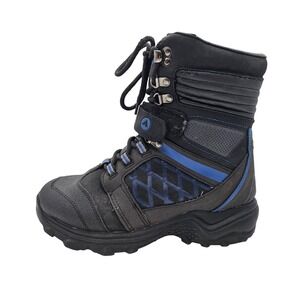 Airwalk Snow Boots Mens Size 7 Black Synthetic Insulated Winter Lace‎ Up Outdoor